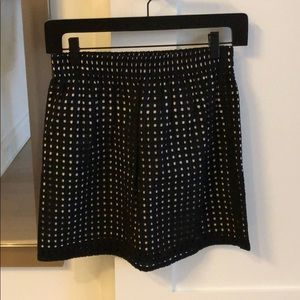 LOFT black and white skirt